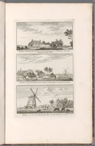 Views of the Zomervaart and the Penningsveer near Haarlem