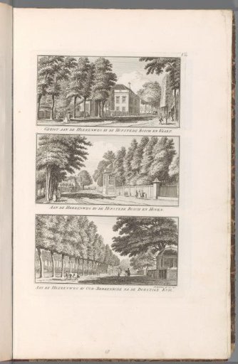 Views of the Herenweg near Haarlem