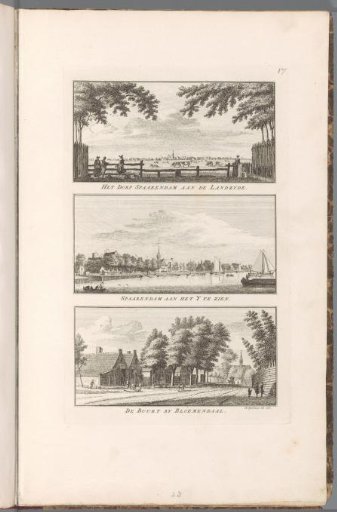 Views of Spaarndam and Bloemendaal