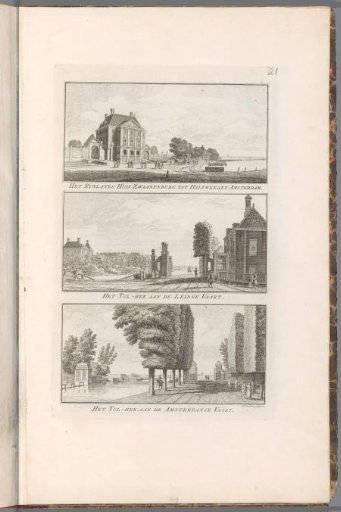 Views of the waterways to Haarlem