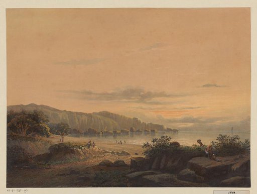 View of a bay on Java