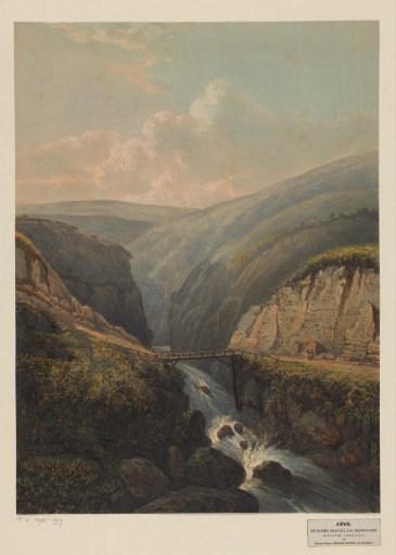 View of the Brandas River on Java