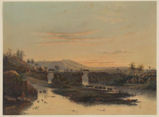 View of the surroundings of Batavia