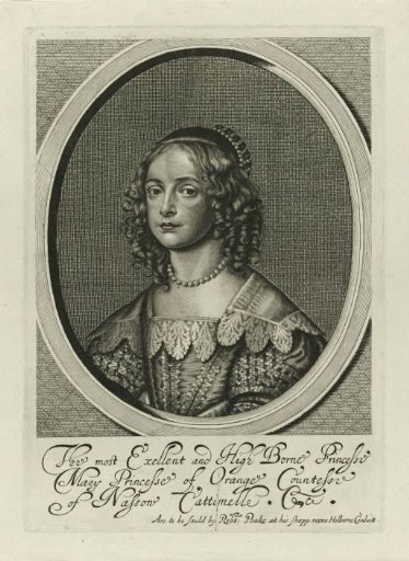 Portrait of Maria Henrietta Stuart