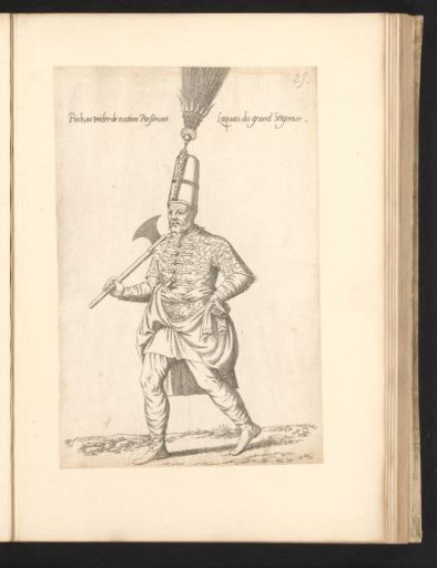 'Peich' or 'peicler' (lacemaker) with axe