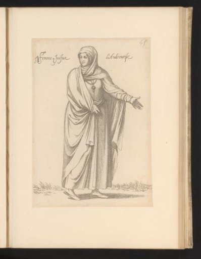 Jewish Woman from Adrianople or Edirne in Thrace