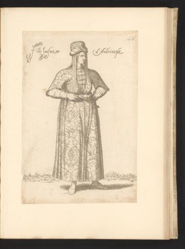 Jewish Girl from Adrianople or Edirne in Thrace