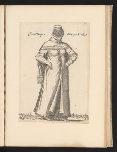 Turkish woman on her way to the city