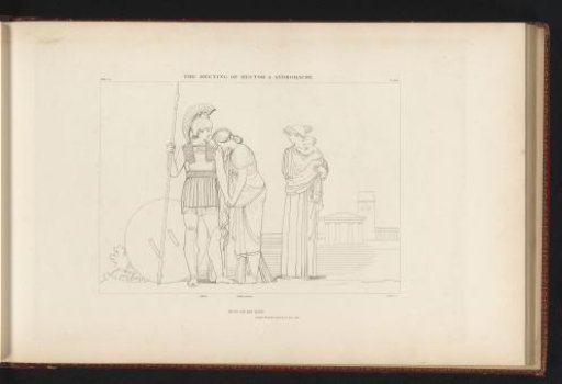 Hector bids farewell to Andromache
