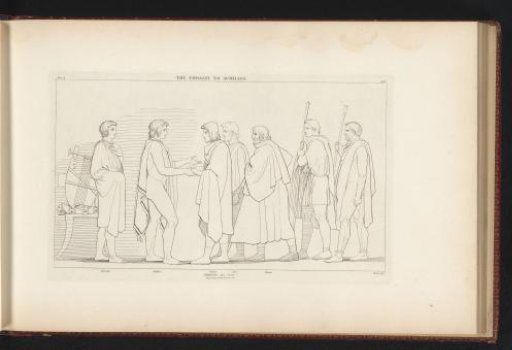 Odysseus attempts to persuade Achilles