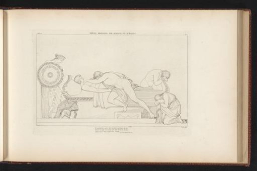 Thetis Presents Achilles with His New Armor