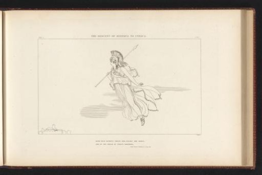 Minerva on her way to Ithaca