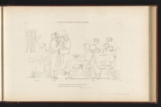 Phemius sings for the suitors