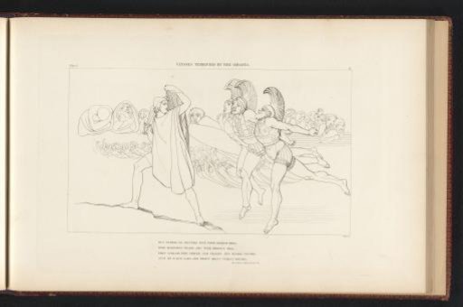 Odysseus Sees the Spirits of the Underworld