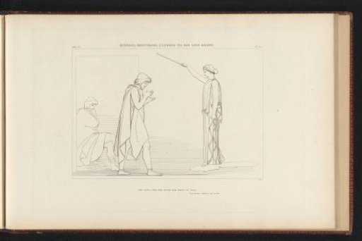 Minerva Changes the Face of Odysseus into That of an Old Man