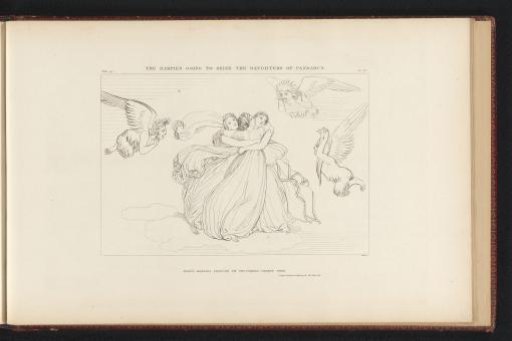 Harpies come to take the daughters of Pandarus