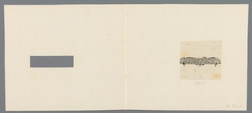 Announcement of the temporary address of Karel de Bazel