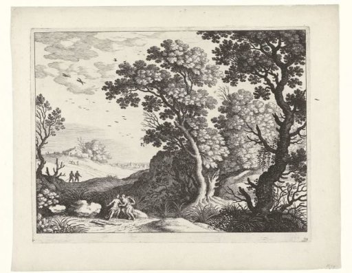 Landscape with Diana and a nymph