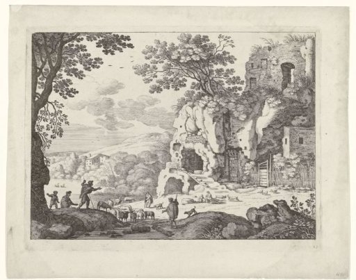 Landscape with a ruin