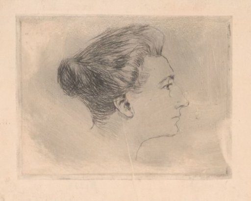 Woman's head