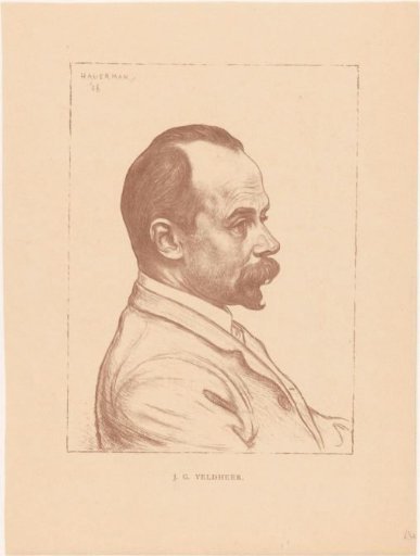 Portrait of Jacobus Gerardus Veldheer