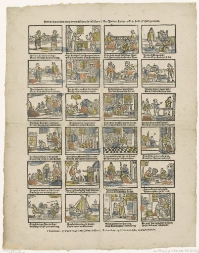 Here is Some New News for You Children in This Print / Concerning Jan van Spanje and Trijn Salie, Most Pertinent
