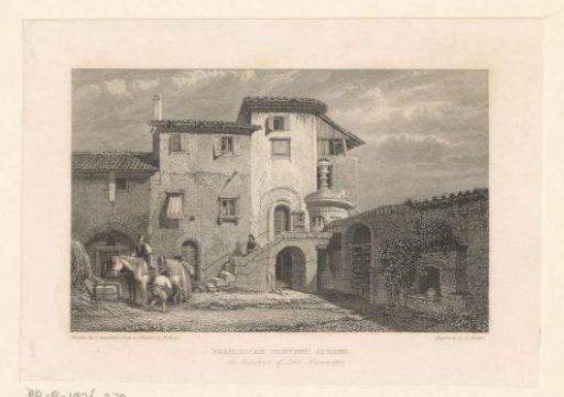 View of a Franciscan monastery in Athens