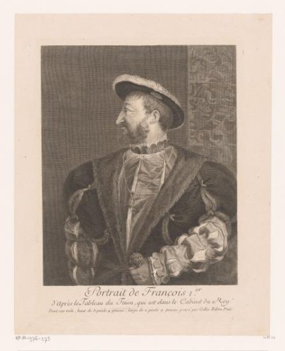 Portrait of Francis I of Valois-Angoulême
