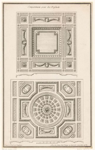 Ceilings with Garlands, Floral Motifs and Medallions