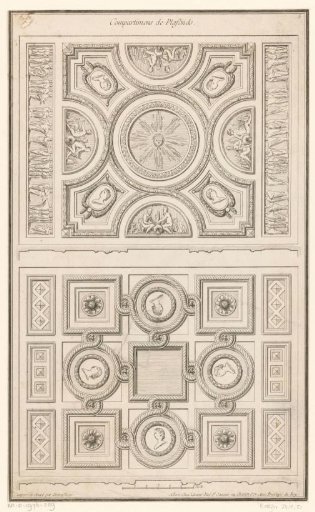 Ceilings with the Sun, Figures and Medallions