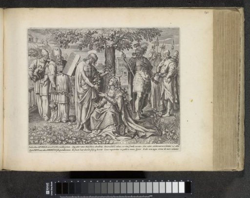 Christ and his bride under an apple tree
