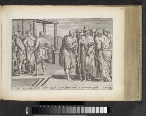 Rehoboam consults the elders and the young men