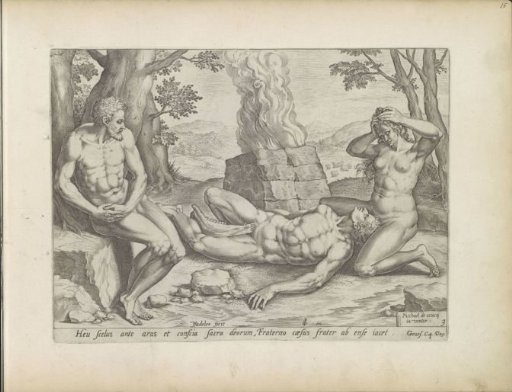 Eve mourns the death of Abel