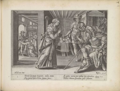 Elisha visits the woman of Shunem