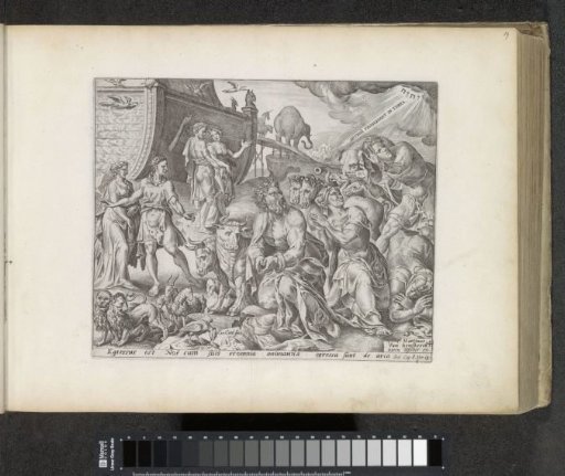 Noah thanks God for the salvation of the ark