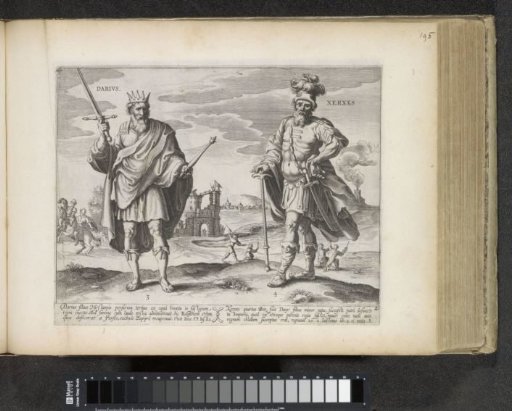 King Darius I and King Xerxes