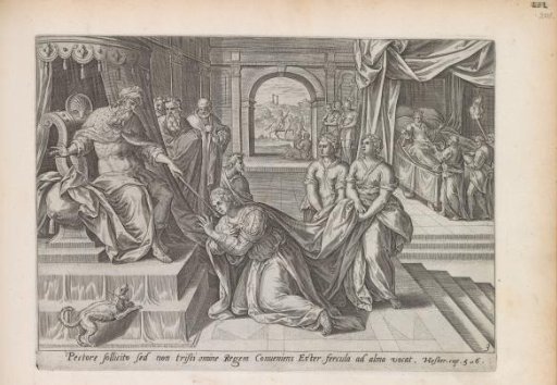 Esther before Ahasuerus