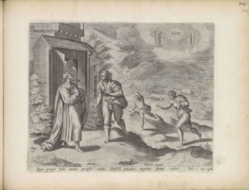 Job hears the bad news from messengers