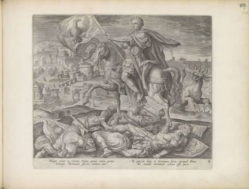 Julius Caesar as the fourth king from the vision of Daniel