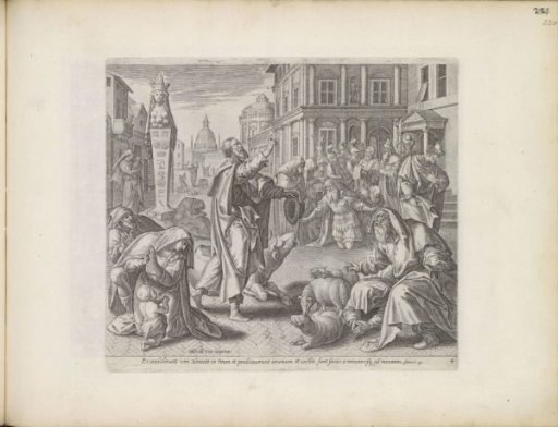Jonah Preaches the Destruction of Nineveh