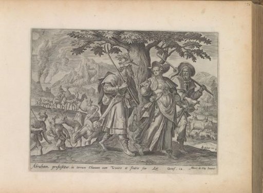 Abraham and Lot depart for Canaan