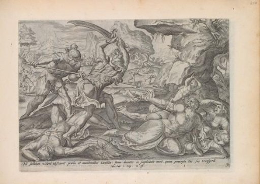 Army of Antiochus Epiphanes kills Israelites