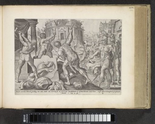Cleansing of the temple in Jerusalem