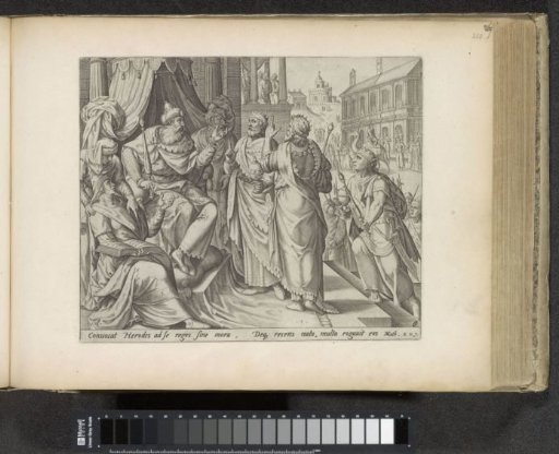 The Three Kings Visit Herod