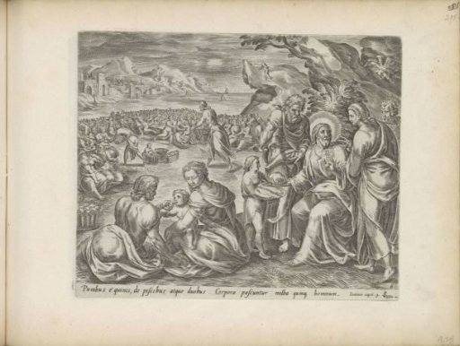 Multiplication of the loaves and fishes