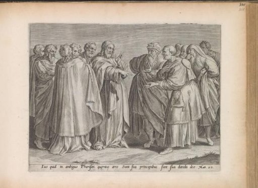 Christ in Debate with the Pharisees About the Tax to the Emperor