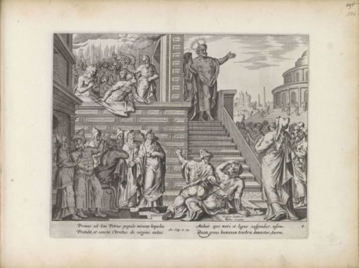 Peter Preaching in Jerusalem