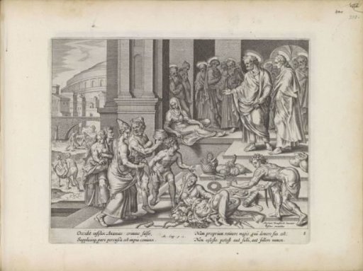 Ananias and Sapphira