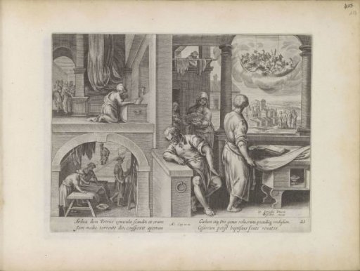 Peter's vision of the unclean animals