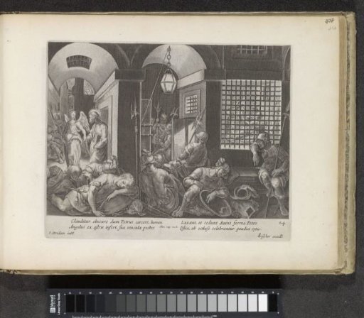 Peter freed from prison by an angel